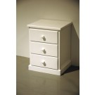 Bombay Bedside Painted White